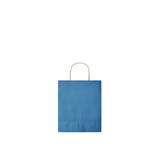 MYRNA malá papírová dárková taška, modrá