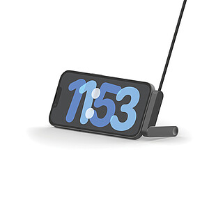 Nab.kábel Aluvia 65W PD so stojanom na telefón, čierna