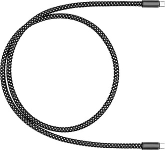 Nabíjací a dátový kábel Brandcharger, gun metal