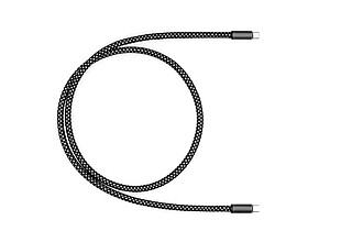 Nabíjací a dátový kábel Brandcharger, gun metal