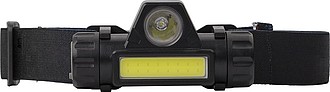 Nabíjacia čelovka s LED aj COB