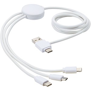 Nabíjecí kabel 5v1 s antibakteriální přísadou