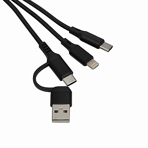 Nabíjecí kabel, černá