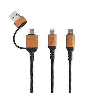 Nabíjecí kabel s různými koncovkami