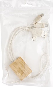 Nabíjecí kabel se 4 koncovkami