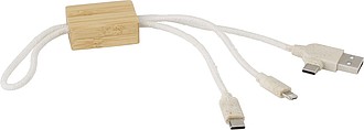 Nabíjecí kabel se 4 koncovkami
