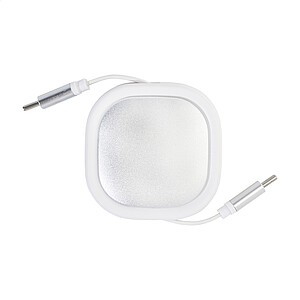 Nabíjecí kabel USB-C 60W, bílá