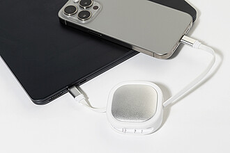 Nabíjecí kabel USB-C 60W, bílá