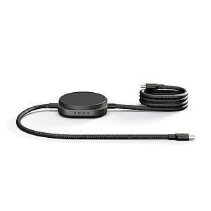Nabíjecí kabel Zens USB-C na USB-C Pro 2, černá