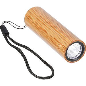 Nabíjecí svítilna z bambusu, hnědá