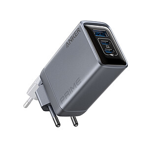 Nabíječka Anker Prime (100 W, 3 porty, GaN), šedá