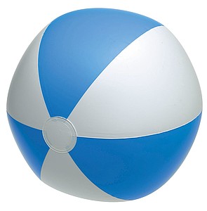 nafukovací míč průměr 28 cm, 16", modrá, bílá - reklamní předměty