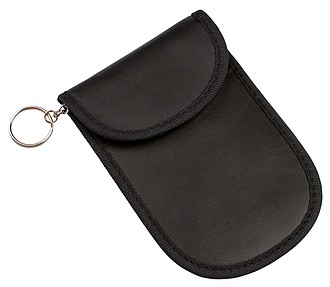 NAGAON Obal na kľúče od auta s ochranou RFID, čierna