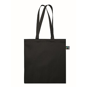 Nákupná taška, Fairtrade 180g, čierna