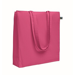 Nákupná taška, Fairtrade 180g, fuchsiová