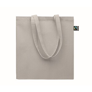 Nákupná taška, Fairtrade 180g, sivá