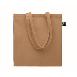 Nákupná taška, Fairtrade 180g, tmavo béžová