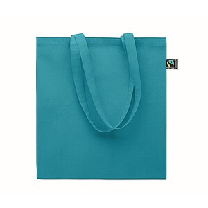 Nákupná taška, Fairtrade 180g, tyrkysová