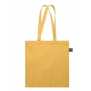 Nákupná taška, Fairtrade 180g, žltá