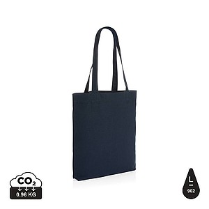 Nákupná taška z recyklovaného materiálu, námornícka modrá