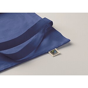 Nákupní taška, Fairtrade 180g, královská modrá