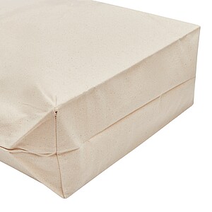 Nákupní taška z bavlněného plátna, béžová