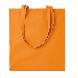 Nákupní taška z bavlny, oranžová