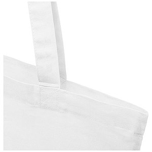Nákupní taška z recyklované bavlny, bílá