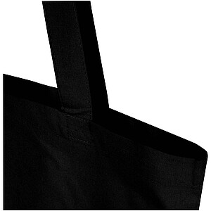 Nákupní taška z recyklované bavlny, černá