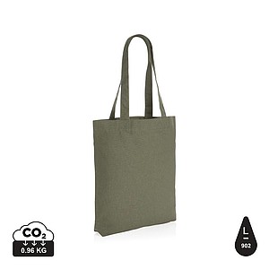 Nákupní taška z recyklovaného materiálu, zelená