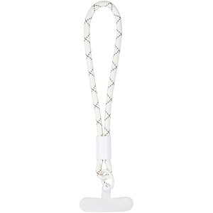 Náramek na chytrý telefon z recyklovaného plastu, bílá