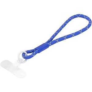 Náramek na chytrý telefon z recyklovaného plastu, královská modrá