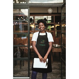 Nastavitelná kuchyňská zástěra, černá