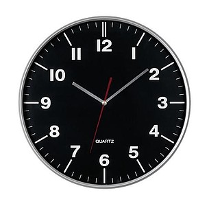 Nástěnné hodiny s tenkým rámem a strojkem Quartz - hodiny s vlastním potiskem