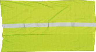 NEOR Bandana s reflexními pruhy, neonově žlutá
