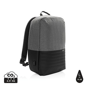 Neprekonateľný batoh na notebook, sivý