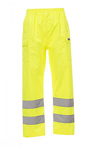 Nepromokavé kalhoty PAYPER HURRICANE-PANTS, vel. XL, fluorescenční žlutá