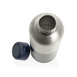 Nepropustná láhev na vodu RCS R-steel s držadlem 750 ml, námořní modrá