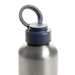 Nepropustná láhev na vodu RCS R-steel s držadlem 750 ml, námořní modrá