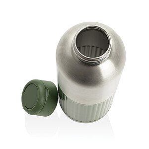 Nepropustná láhev na vodu RCS R-steel s držadlem 750 ml, vojenská zelená