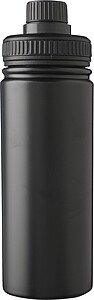 Nerezová dvojstenná fľaša 500 ml, čierna