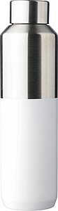 Nerezová dvoustěnná láhev 600 ml, bílá