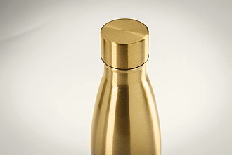 Nerezová dvoustěnná termoska, objem 500ml, zlatá