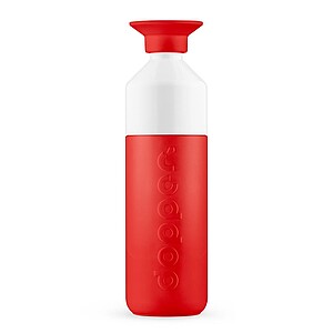 Nerezová fľaša DOPPER, 800 ml, červená