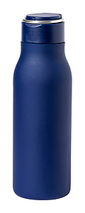 Nerezová fľaša na pitie, 600ml, tmavomodrá
