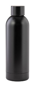 Nerezová fľaša na pitie, 800ml, čierna