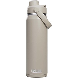 Nerezová fľaša na vodu so závitovým uzáverom 750ml, svetlo sivá
