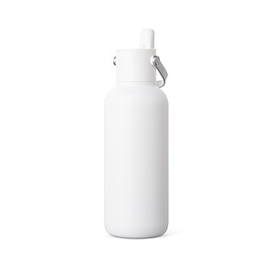 Nerezová fľaša VINGA Cael 600 ml z RCS, biela