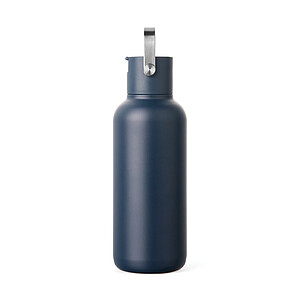 Nerezová fľaša VINGA Cael 600 ml z RCS, námornícka modrá