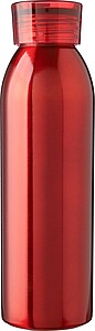 Nerezová lahev 650 ml, červená